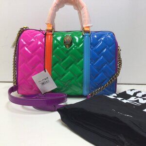 Kurt Geiger London Large Kensington Boston Quilted Crossbody Bag